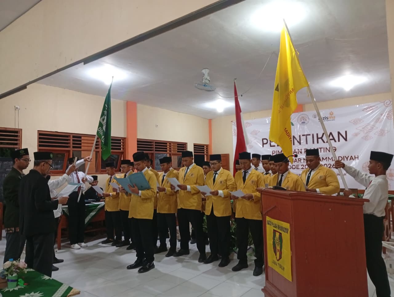 PENGANGKATAN PIMPINAN RANTING IPM PONPES MUHAMMADIYAH AT-TAJDID BLORA KAMPUS 2